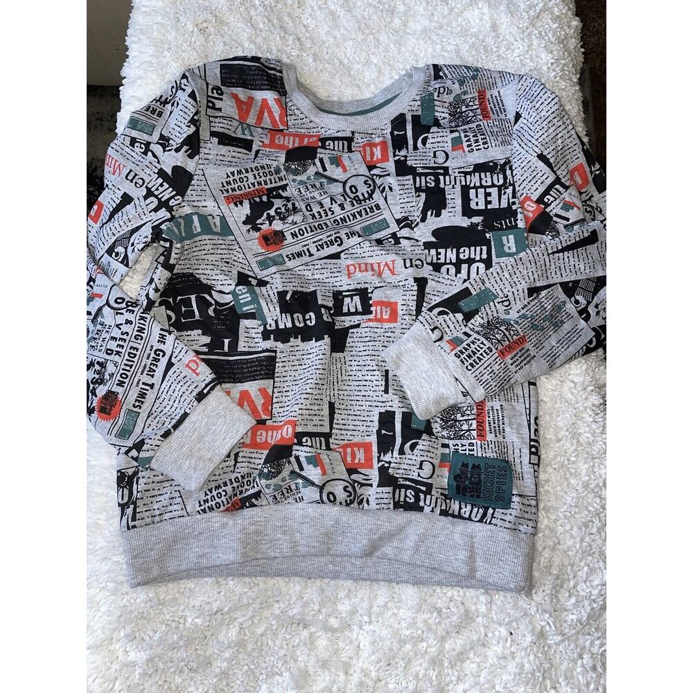 Little Kids “ Secret Spies” Kids Sz. 8/9 Sweatshirt. Fun, Exc. Condition